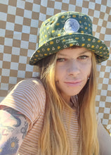 Load image into Gallery viewer, Khaki Shakas Bucket Hat, Unisex 80s 90s Drill Sun Hat, Streetwear Surf Wear Fashion, Beach Wear