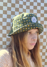 Load image into Gallery viewer, Khaki Shakas Bucket Hat, Unisex 80s 90s Drill Sun Hat, Streetwear Surf Wear Fashion, Beach Wear