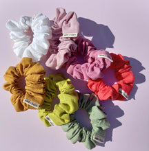 Load image into Gallery viewer, Linen Scrunchie, Brights & Neutrals, Chic Size Regular, Australian Scrunchies