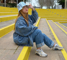 Load image into Gallery viewer, Glitter Butterfly Babe Bucket Hat