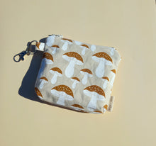 Load image into Gallery viewer, Mushroom Zipper Pouch, Coin Purse, Accessory Wallet / by Söpö + Tähti