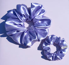 Load image into Gallery viewer, Lavender XL Scrunchie, Lilac, Luxe Satin Scrunchie
