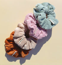 Load image into Gallery viewer, Cord Scrunchie, Large, Corduroy Australian Scrunchies Cotton Surf Skate Fashion
