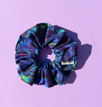 Load image into Gallery viewer, Paua Shell Scrunchie Large, Australian Scrunchies Cotton
