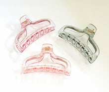 Load image into Gallery viewer, Sage Translucent Hair Claw
