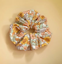 Load image into Gallery viewer, XL Sunny Floral Cord Scrunchie

