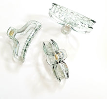 Load image into Gallery viewer, Sage Translucent Hair Claw
