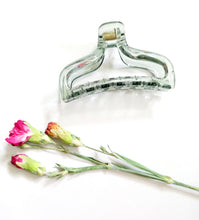 Load image into Gallery viewer, Sage Translucent Hair Claw
