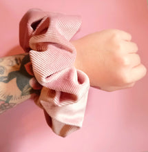 Load image into Gallery viewer, XL Sun x Surf Blush Pink Cord Scrunchie
