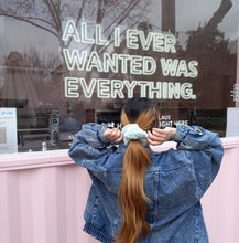 Load image into Gallery viewer, Mint Plush Teddy Scrunchie
