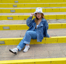 Load image into Gallery viewer, Sopo and Tahti - Butterfly Babe Unisex Bucket Sun Hat
