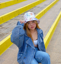 Load image into Gallery viewer, Sopo and Tahti - Butterfly Babe Unisex Bucket Sun Hat
