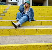 Load image into Gallery viewer, Green Plaid Bucket Hat
