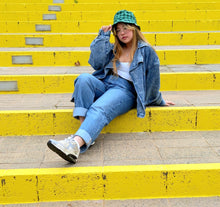 Load image into Gallery viewer, Green Plaid Bucket Hat
