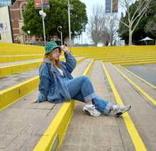Load image into Gallery viewer, Green Plaid Bucket Hat
