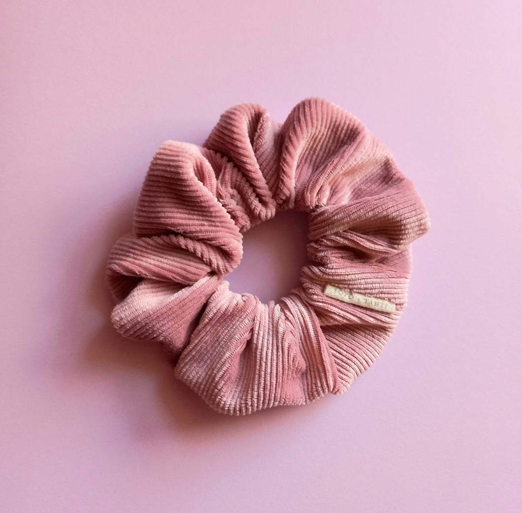 Sun X Surf Cord Scrunchie in Blush Pink