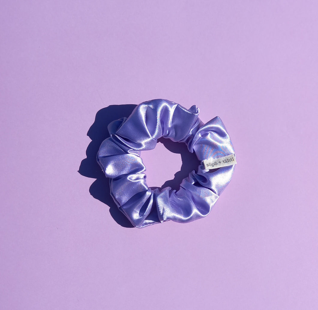 Scrunchie in Lavender, Regular Satin Scrunchie