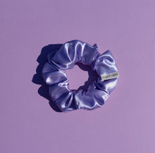 Load image into Gallery viewer, Scrunchie in Lavender, Regular Satin Scrunchie
