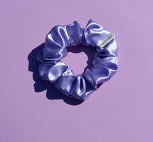 Load image into Gallery viewer, Scrunchie in Lavender, Regular Satin Scrunchie
