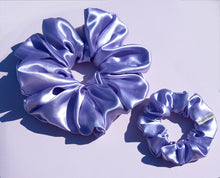 Load image into Gallery viewer, Scrunchie in Lavender, Regular Satin Scrunchie
