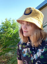 Load image into Gallery viewer, Follow the Sun Cord Bucket Hat by Söpö &amp; Tähti, Unisex Corduroy Surf / Street Wear
