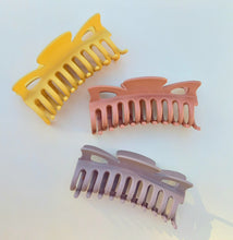 Load image into Gallery viewer, Large Grip Hair Claw, Matte Autumn Colours Hair Clip
