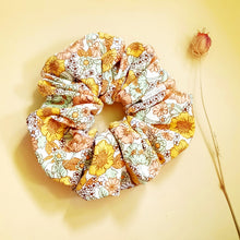 Load image into Gallery viewer, XL Sunny Floral Cord Scrunchie
